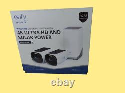 EufyCam S330 2-Cam Kit 4K Security Camera Solar Panel Free Shipping