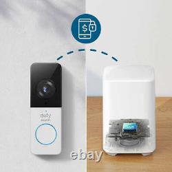 Eufy 2K Wireless Smart Video Doorbell Kit Security Cam Wi-Fi Door Ring Intercom