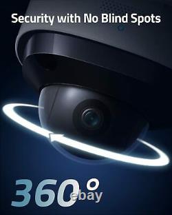 Eufy Floodlight Cam 2 Pro 2K FHD Smart Security Camera Pan&Tilt Motion Activated