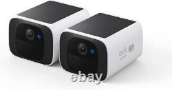 Eufy S220 SoloCam 2K Solar Wireless Security Camera WiFi Outdoor Cam 2-Way Audio