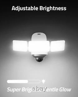 Eufy Security 2K FHD Outdoor Surveillance Camera Floodlight Cam Smart Lighting