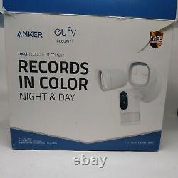 Eufy Security Floodlight Camera 2K Smart Outdoor Cam 2-Way Audio