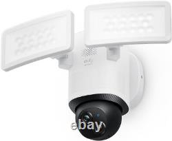 Eufy Security Floodlight Camera E340 Wired 3K PTZ Dual Camera Dual-Band Wi-Fi