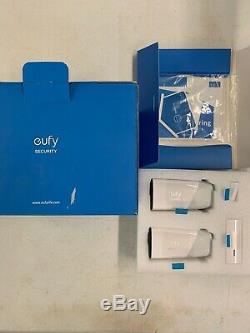 Eufy Security Wireless Home Security Camera System 2-Cam Kit 1080p, Incomplete