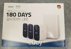 Eufy Security, eufyCam 2C 3-Cam Kit, Wireless Home Security System with 180-D