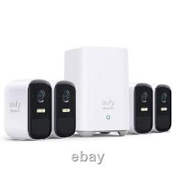 Eufy Smart Wireless Security System 2K Outdoor Camera eufyCam 2C Pro 4-Cam Kit