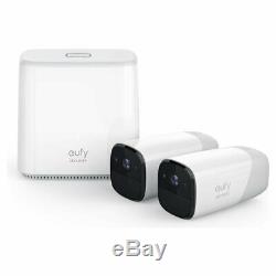 Eufy T8801CD2 Cam Wire Free Full-HD Security 2-Camera Set with Home Base