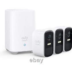 Eufy eufyCam 2C Wireless Security Outdoor Camera 3-Cam 1080P Wi-Fi Night Vision