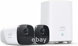Eufy eufyCam 2 Pro Wireless Home Security Camera System 2K Outdoor Cam Refurb