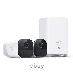 Eufy eufyCam 2 Pro Wireless Home Security Camera System 2K Outdoor Cam with Alexa