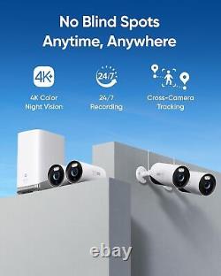 Eufy eufyCam E330 Add-On Camera 4K Outdoor Security Cam Spotlight Night Vision