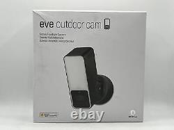 Eve Outdoor Cam 20ECA8101 Secure Floodlight Camera with Apple HomeKit New Open Box