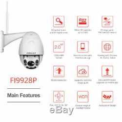 Foscam 1080P Wireless IP Camera 4x Optical Zoom Pan Tilt Wireless IP Cam FI9928P