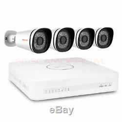 Foscam 8CH POE 1080P Security CCTV Surveillance System Pre-Installed 2TB HDD Cam