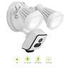 Freecam Floodlight Camera Motion-Activated Security Cam Two-Way Talk, Siren Alarm