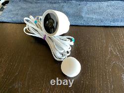 GOOGLE NEST Cam IQ OUTDOOR Security Camera A0055 White FREE SHIPPING #1251