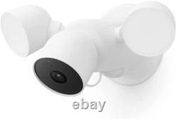Google GA02411-US Nest Cam with Floodlight Wired Outdoor Smart Home Security C