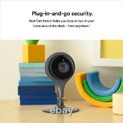 Google NC1102ES A00005 Nest Cam Indoor Security Camera Black NEW & SEALED