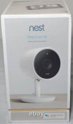 Google NEST Cam IQ Indoor Smart Security Camera NC3100US New SEALED