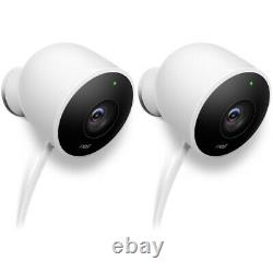 Google Nest Cam 1080p Wi-Fi Outdoor Security Camera (2-Pack)