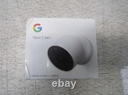 Google Nest Cam Battery Indoor/Outdoor Security Camera Snow