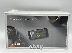 Google Nest Cam G3AL9 GA01894-US Security Camera 2 Pack Snow New Sealed