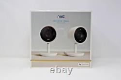 Google Nest Cam IQ Indoor Full HD Wi-Fi Home Security Camera (2-Pack)