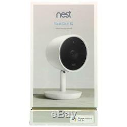 Google Nest Cam IQ Indoor Full HD Wi-Fi Home Security Camera White