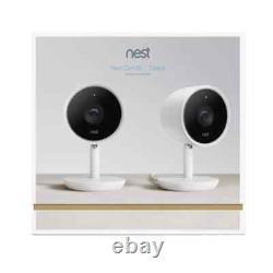 Google Nest Cam IQ Indoor Smart Security Camera (2-Pack) Model NC3200US