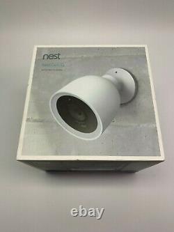 Google Nest Cam IQ Outdoor Security Camera White Complete NC4100US