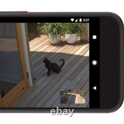 Google Nest Cam IQ Outdoor Security Surveillance Camera NC4100-White-US