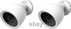 Google Nest Cam IQ Outdoor Surveillance Camera 2 Pack NC4200US FACTORY SEALED