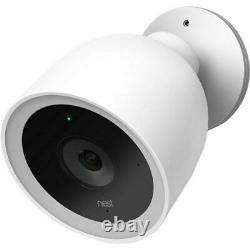 Google Nest Cam IQ Outdoor Wireless Camera White (NC4101US) New and Unopened