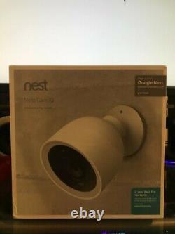 Google Nest Cam IQ Wireless Outdoor Security Camera White (NC4101US)