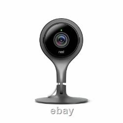 Google Nest Cam Indoor Black (Qty x2) with 4x Outdoor Security Camera Bundle