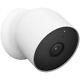 Google Nest Cam Indoor/Outdoor Surveillance Camera Snow, Pack of 1
