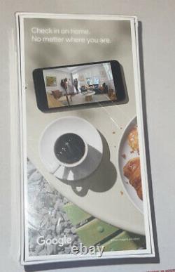Google Nest Cam Indoor Wired Smart Home Security Camera 1 Pack