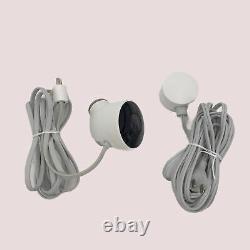 Google Nest Cam NC2100ES / A0033 Outdoor Security Camera with power adapter A0038