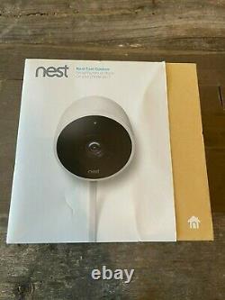 Google Nest Cam Outdoor 1080p 2 Way audio WiFi Security Camera White