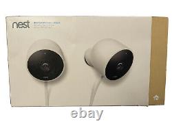 Google Nest Cam Outdoor Security Camera 2 Pack Used