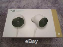 Google Nest Cam Outdoor Security Camera 2-Pack Wired Outdoor Camera