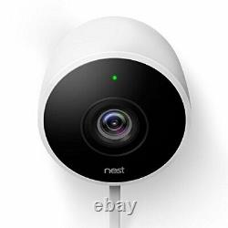 Google Nest Cam Outdoor Security Camera with Accessories White