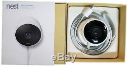 Google Nest Cam Outdoor Smart Security Rain Shine 1080P HD Camera NC2100ES White
