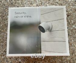 Google Nest Cam Wireless Indoor Outdoor Security Camera Battery FACTORY SEALED