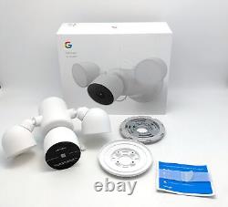 Google Nest Cam with Floodlights (GA02411-US) Smart Security Camera White