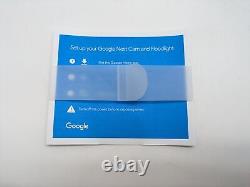 Google Nest Cam with Floodlights (GA02411-US) Smart Security Camera White