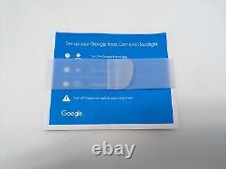 Google Nest Cam with Floodlights (GA02411-US) Smart Security Camera White