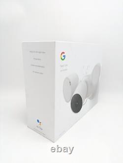 Google Nest Cam with Floodlights (GA02411-US) Smart Security Camera White