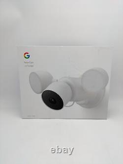 Google Nest Cam with Floodlights (GA02411-US) Smart Security Camera White