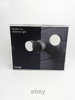 Google Nest Cam with Floodlights (GA02411-US) Smart Security Camera White